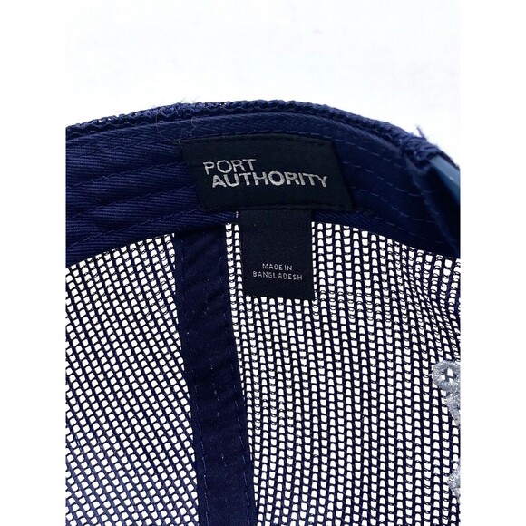 Port Authority Men's TGH Adjustable Snapback Baseball Cap Red, BLUE, White - Picture 7 of 8